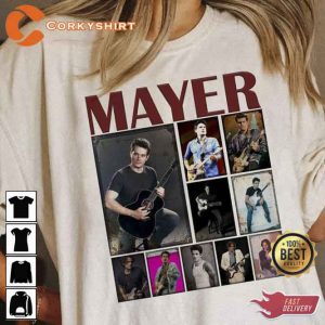 Solo Acoustic Tour 2023 John Mayer Vintage T-shirt