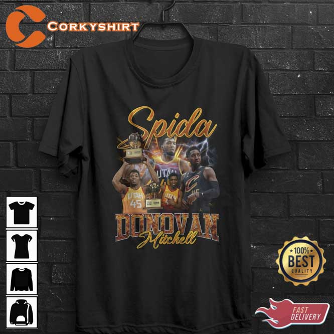 Spida Donovan Mitchell Basketball Unisex T-Shirt