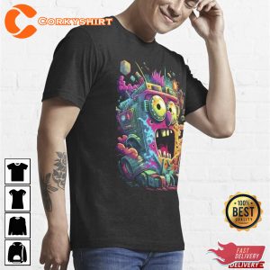 Spongebob Squarepants Sponge On Shirt Design