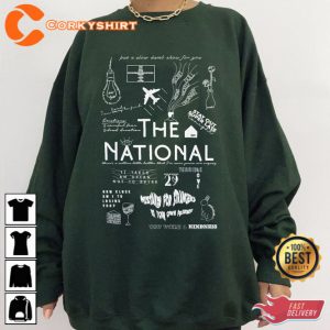 Stay Out Super Late The National Tour 2023 Shirt 1