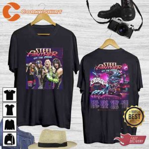 Steel Panther World Tour 2023 Two Sides Unisex T-Shirt