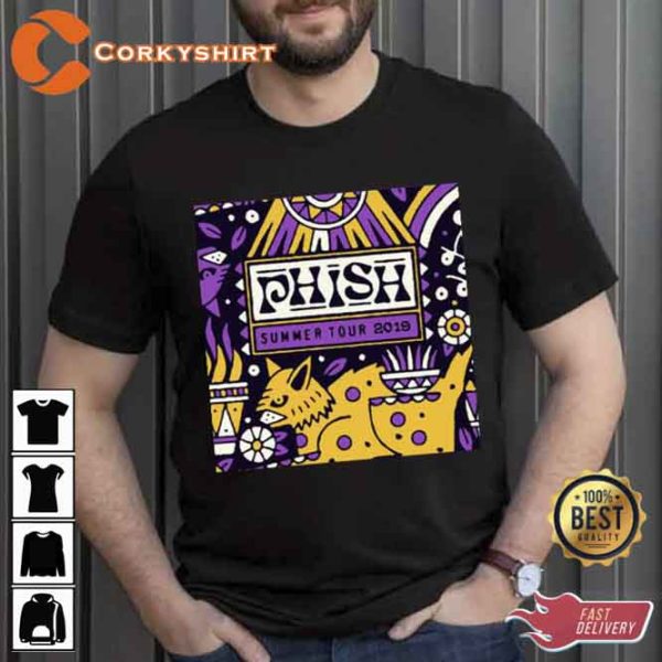 Summer Tour Concert 2023 Phish Unisex Cotton T-Shirt