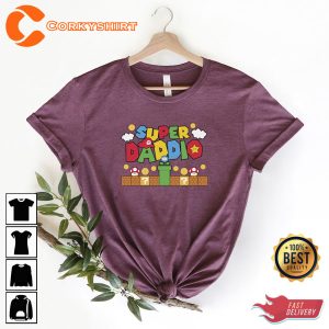 Super Daddio Gamer Father’s Day Shirt