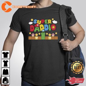 Super Daddio Gamer Father’s Day Shirt