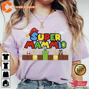 Super Mommio Super Daddio Game T Shirt