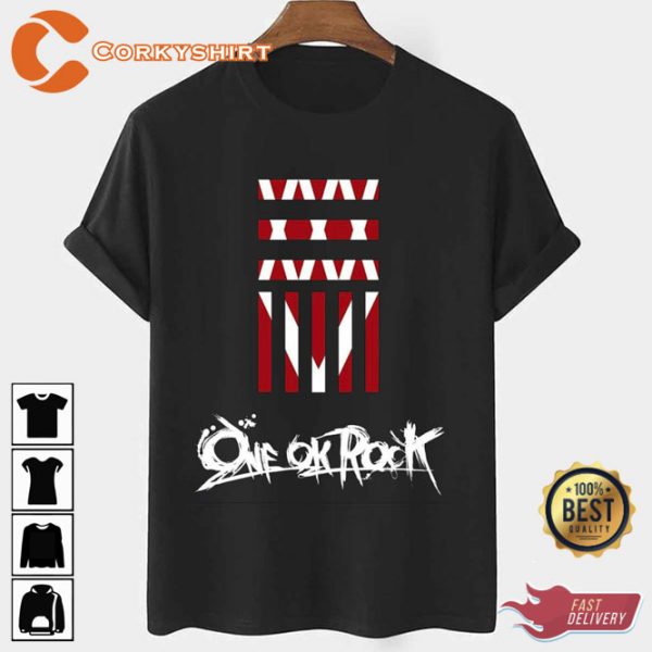 Symbol One Ok Rock Design Rock Music Design Unisex T-shirt