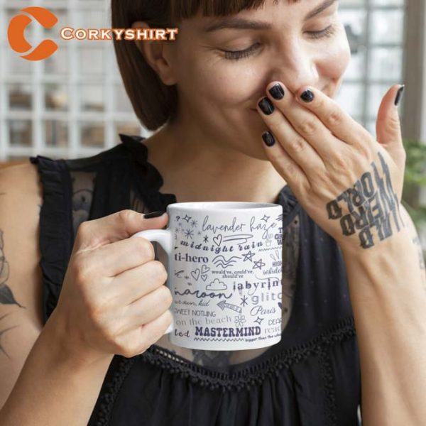 Taylor Anti Hero Midnights Inspired Swiftie Ceramic Coffee Mug