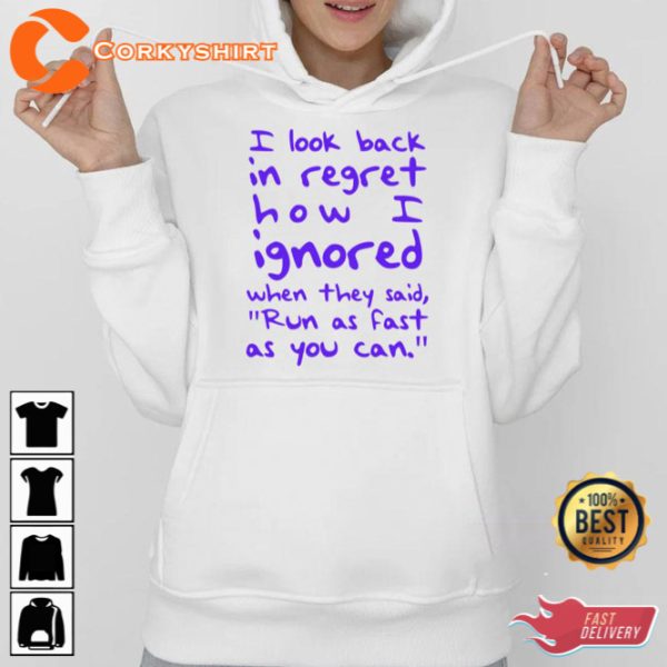 TSwift Dear John I Look Back In Regret How I Ignored T-Shirt