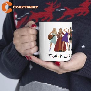 Taylors Album The Eras Tour Gift For Swiftie Ceramic Coffee Mug