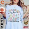 Teaching My Favorite Peeps Unisex Easter Teacher Bunny T-shirt