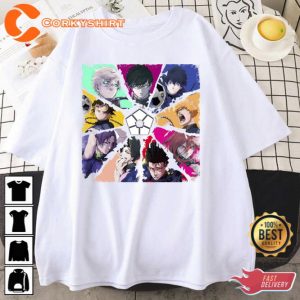 Team Z Blue Lock Manga Unisex T-Shirt Gift For Anime Lover