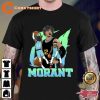 Temetrius Jamel Ja Morant Dunking Fanart Unisex T-Shirt