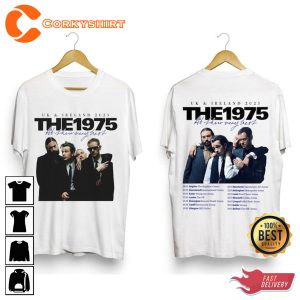 The 1975 Tour At Their Very Best Two Sides Album Tracklist T-Shirt
