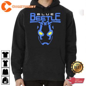 The Blue Hermano Beetle Blue Beetle Unisex T-Shirt