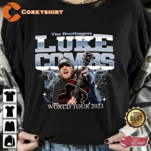 The Bootlegger Luke Combs World Tour 2023 T Shirt