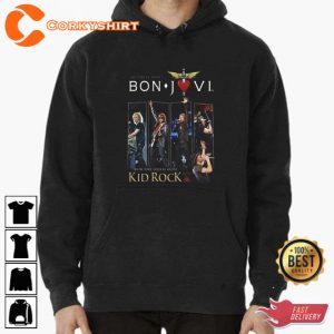 The Circle Tour Bon Jovi With Special Guest Kid Rock Unisex T-Shirt