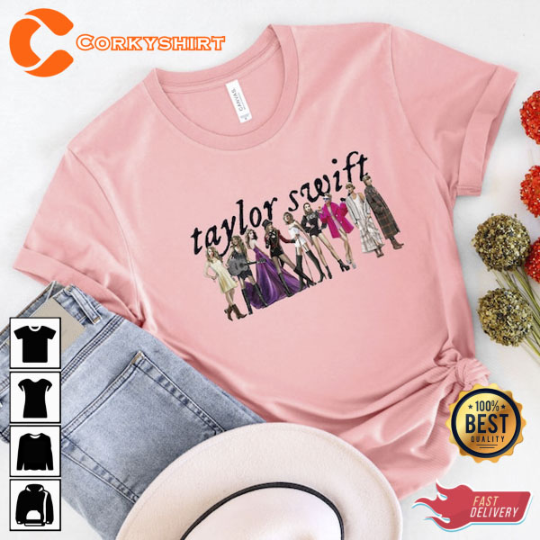 The Eras Tour Taylor Concert Shirt Taylor Swiftie Merch T-shirt