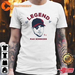 The Legend of Baseball Max Scherzer Trending Unisex Shirt
