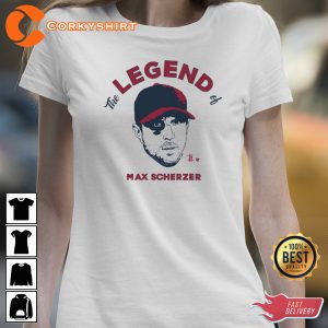 The Legend of Baseball Max Scherzer Trending Unisex Shirt