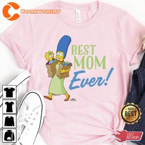 The Simpsons Marge Simpson Best Mom Ever Shirt Mother's Day Gifts