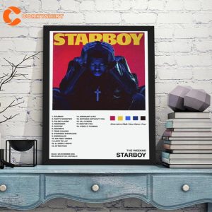 The Weeknd After Hours Til Dawn Starboy Album Tracklist Poster