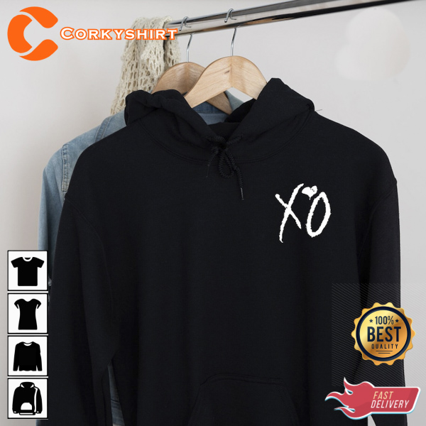 The Weeknd Starboy XO Hoodie, Concert Merch, Tour Clothing