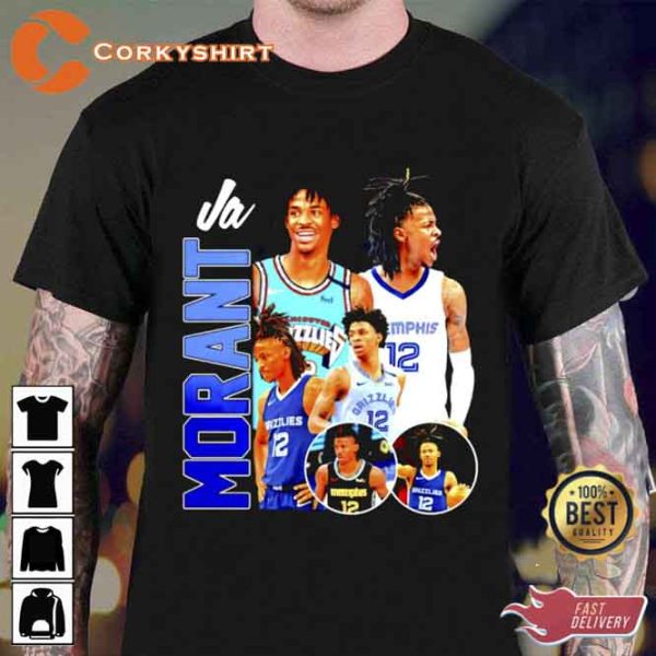 To Feel It Breathing There Ja Morant Basketball Sport Retro Unisex T-Shirt