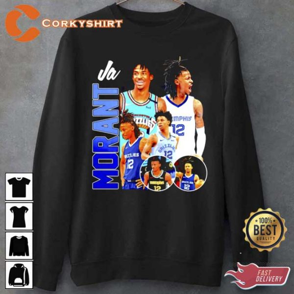 To Feel It Breathing There Ja Morant Basketball Sport Retro Unisex T-Shirt