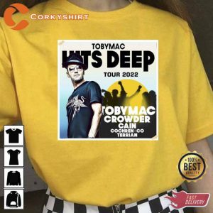 Tobymac Crowder Cain Hits Deep Tour Unisex T-Shirt