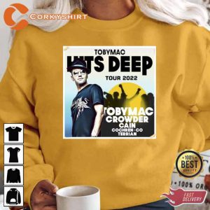 Tobymac Crowder Cain Hits Deep Tour Unisex T-Shirt