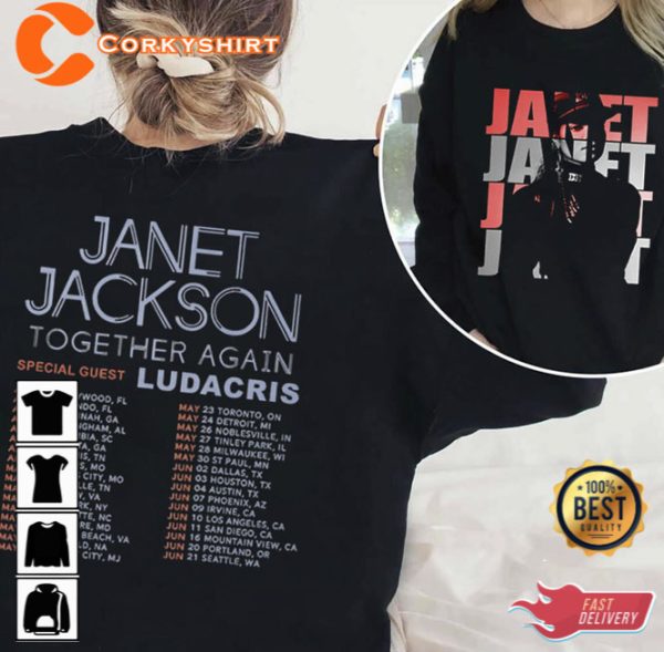 Together Again Tour Shirt Gift For Janet Jackson Fan