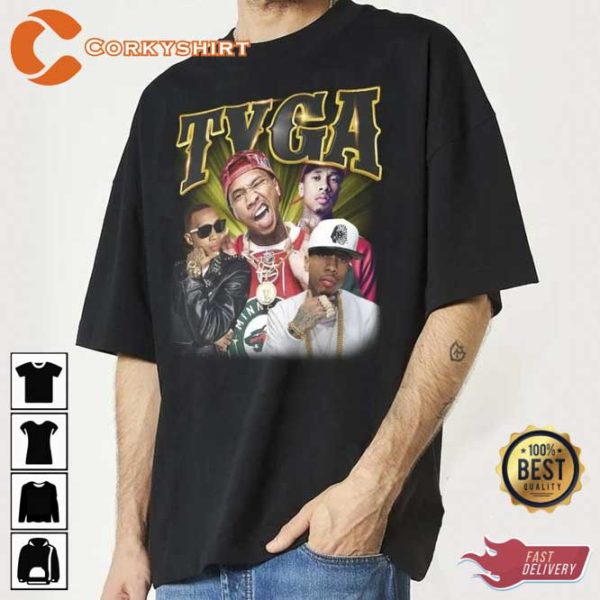 Tyga Rapper Loco Contigo Music Rap Unisex T-Shirt
