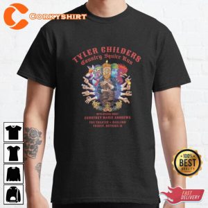 Tyler Childers Country Squire Run Tour Music Concert Shirt For Fans