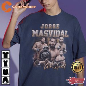 UFC's Jorge Masvidal Gamebred T-Shirts Design