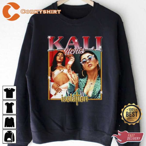 Viantge Kali Uchis Isolation Drunken Babble RnB fan Gift Sweatshirt