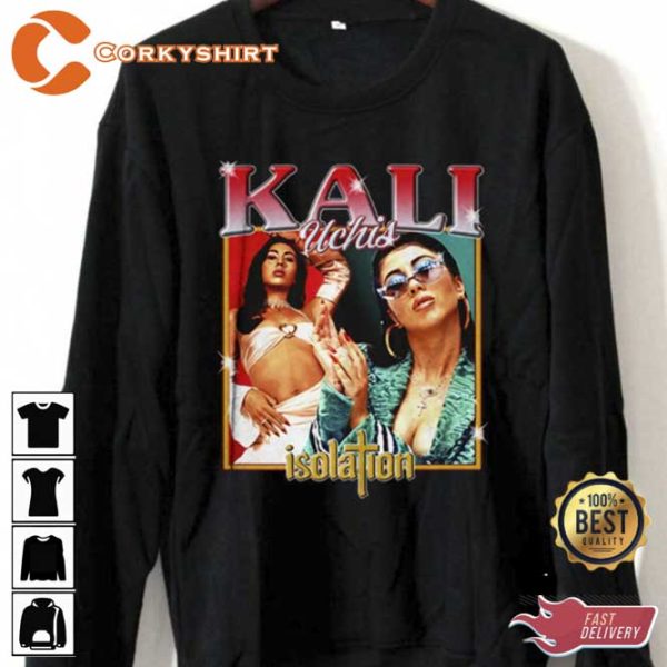 Viantge Kali Uchis Isolation Drunken Babble RnB fan Gift Sweatshirt