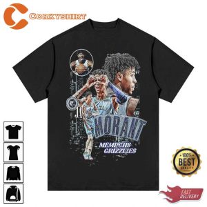 Vintage 90s Ja Morant Memphis Grizzlies Basketball Unisex T-Shirt