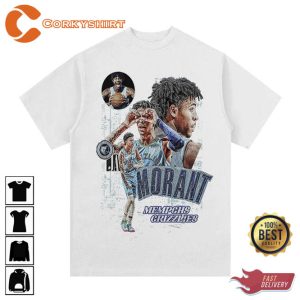 Vintage 90s Ja Morant Memphis Grizzlies Basketball Unisex T-Shirt