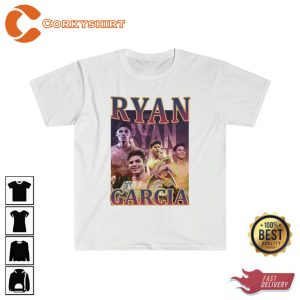 Vintage Boxing Star Ryan Garcia Unisex Crewneck T-Shirt
