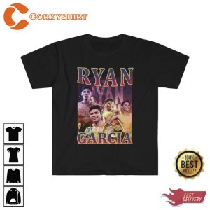 Vintage Boxing Star Ryan Garcia Unisex Crewneck T-Shirt