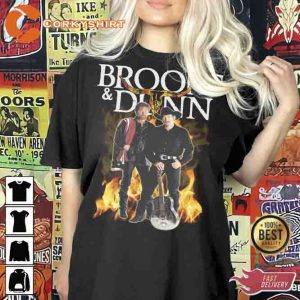 Vintage Brooks & Dunn Country Music Unisex T-shirt