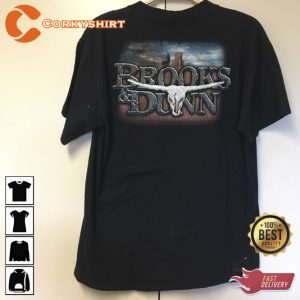 Vintage Brooks and Dunn Country Music Shirt
