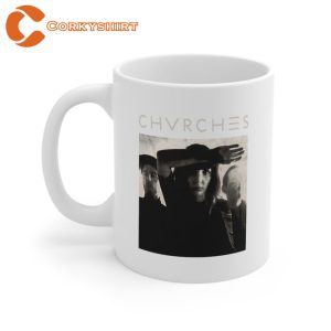 Vintage Chvrches Synth-Pop Band Poster Coffee Mug