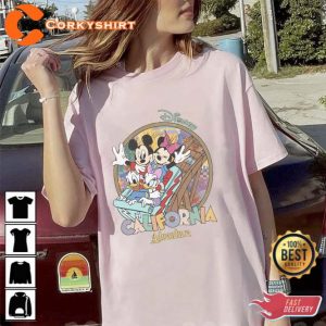 Vintage Disney California Adventure T-Shirt Disneyland Family Trip Tee