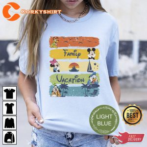 Vintage Disney Summer Vibes 2023 Mickey And Friends Shirt