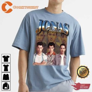 Vintage Jonas Brothers Band One Night Only Tour 2023 Bootleg Shirt