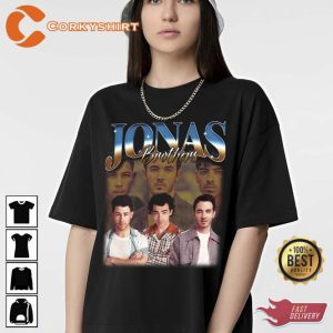 Vintage Jonas Brothers Band One Night Only Tour 2023 Bootleg Shirt