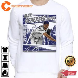 Vintage Max Scherzer Baseball Trending Short Sleeve Shirt