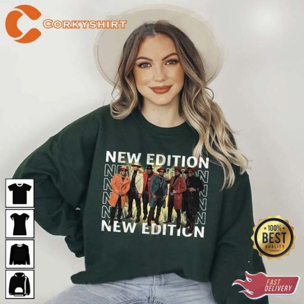 Vintage New Edition Band 2023 Tour Trending Unisex Sweatshirt