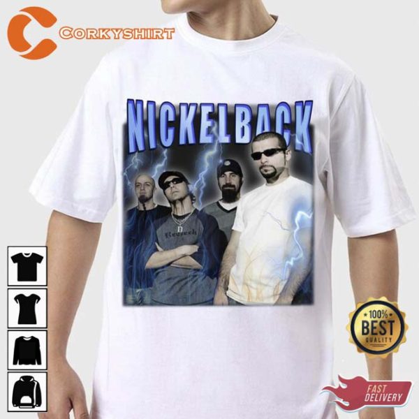 Vintage Nickleback Band How You Remind Me Shirts